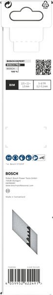 Bosch PRO Multi Material Demolition S1110VF Blatt, 1,6 x 22 x 225 mm, 2-tlg. Produktbild img4 L