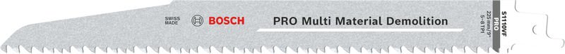 Bosch PRO Multi Material Demolition S1110VF Blatt, 1,6 x 22 x 225 mm, 2-tlg. Produktbild img1 L