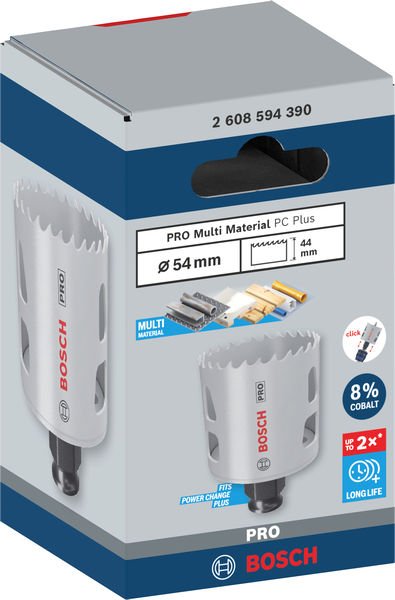 PRO Multi Material PC Plus Lochsäge, 54&nbsp;mm Produktbild img4 L