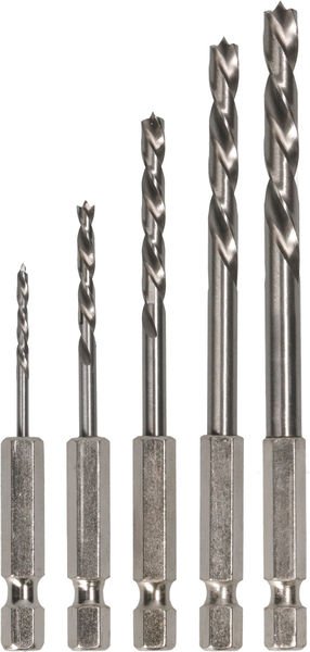 Bosch PRO Wood HSS Holzspiralbohrer-Set. 5-tlg. Produktbild img5 L