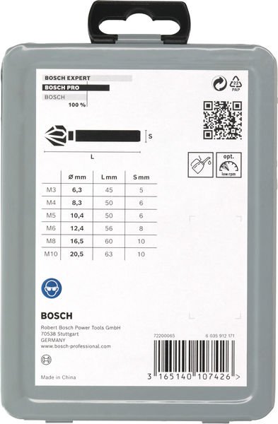 Bosch PRO Soft Metal HSS Kegelsenker-Set, 6-tlg. Produktbild img5 L