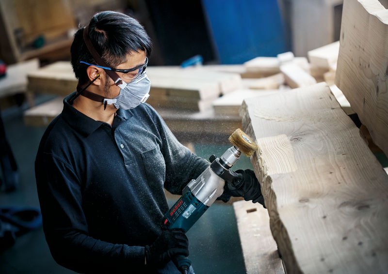 PRO Metal clean Scheibenbürste, gerader Schaft, 80 x 0,2&nbsp;mm Produktbild img9 L