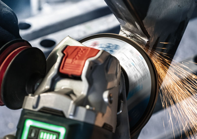 Bosch PRO X571 Fächerschleifscheibe, abgewinkelt, 125 mm Produktbild img13 L