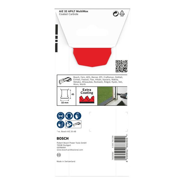 EXPERT MultiMax AIZ&nbsp;32 APILT Tauchsägeblatt für Multifunktionswerkzeuge, 5?tlg. Produktbild img2 L