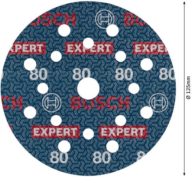 Bosch EXPERT O780 Folienschleifscheibe, 125 mm Produktbild img19 L