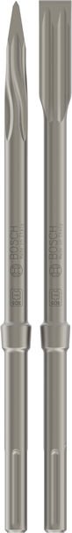 Bosch PRO SDS max-5C Meißel-Set, Spitzmeißel 400 mm, Flachmeißel 25 x 400 mm, 2+2-tlg. Produktbild img1 L