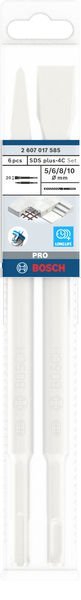 PRO SDS plus-4C Meißel- und Bohrer-Set, 6-tlg. Produktbild img2 L