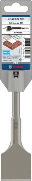 Bosch PRO SDS plus-4C Spatmeißel, 40 x 140 mm Produktbild img2 L