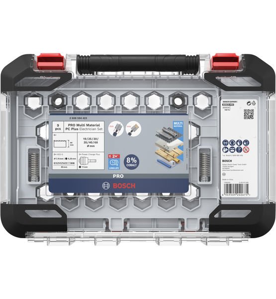 Bosch PRO Multi Material PC Plus Lochsägen-Set, 9-tlg. Produktbild img2 L