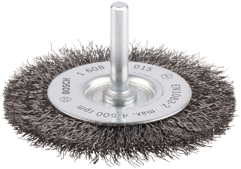 PRO Metal clean Scheibenbürste, gerader Schaft, 75 x 0,2 mm Produktbild img1 L