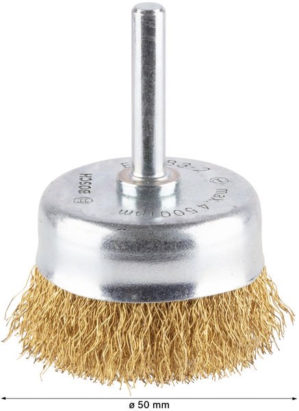 Bosch PRO Multi Material clean Topfbürste, gerader Schaft, 50 x 0,2&nbsp;mm Produktbild img3 L