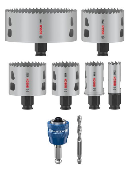 Bosch PRO Multi Material PC Plus Lochsägen-Set, 8-tlg. Produktbild img4 L