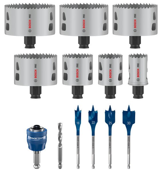 Bosch PRO Multi Material PC Plus Lochsägen-Set, 13-tlg. Produktbild img4 L