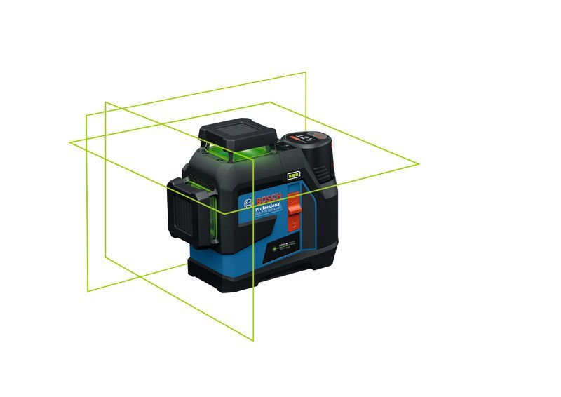 Bosch Linienlaser GLL 12V-100-33 CG, 1 x Akku GBA 12V 2.0Ah, L-BOXX 13 Produktbild img2 L