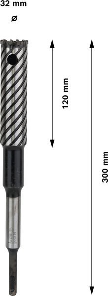 PRO SDS plus Rebar Cutter Bohrer, 32 x 120 x 300&nbsp;mm Produktbild img4 L