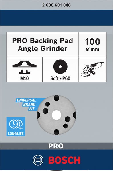 Bosch PRO Backing Pad weich, 125 mm, M10, weich Produktbild img3 L