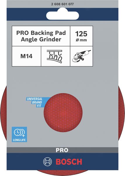 Bosch PRO Backing Pad, 125&nbsp;mm, M14, Klettverschluss Produktbild img3 L