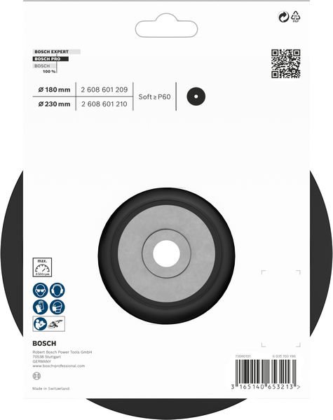 Bosch PRO Backing Pad weich, 230 mm, M14, weich Produktbild img2 L