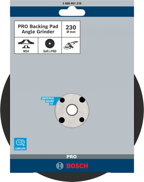 Bosch PRO Backing Pad weich, 230 mm, M14, weich Produktbild img3 L
