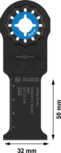 Bosch PRO AIZ 32 AIB Blatt für Multifunktionswerkzeuge, 32 x 50 mm Produktbild img4 L
