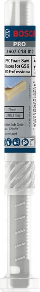 Bosch PRO Foam Sägeblatt, 130 mm, 2-tlg.. Für Moosgummischneiden Produktbild img2 L