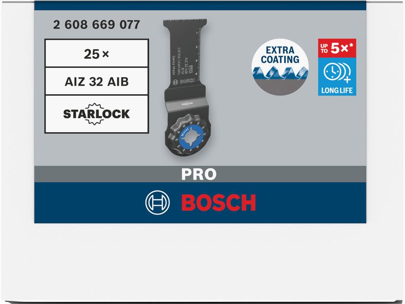 Bosch PRO AIZ 32 AIB Blatt für Multifunktionswerkzeuge, 32 x 50 mm Produktbild img3 L