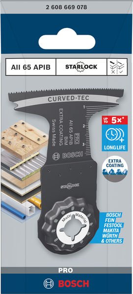 Bosch PRO AII 65 APIB Blatt für Multifunktionswerkzeuge, 65 x 40&nbsp;mm Produktbild img3 L