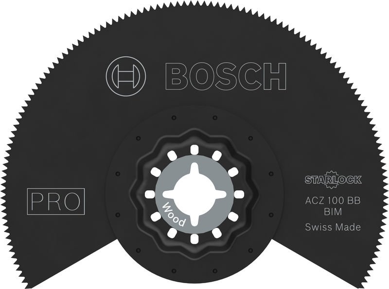 Bosch PRO ACZ 100 BB Blatt für Multifunktionswerkzeuge, 100 mm Produktbild img1 L