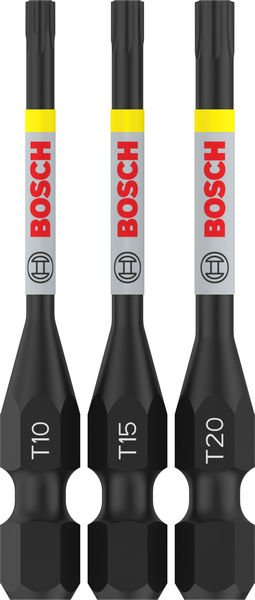 Bosch PRO Torx Impact Bit, T10, T15, T20, 55 mm, 3-tlg. Produktbild img1 L