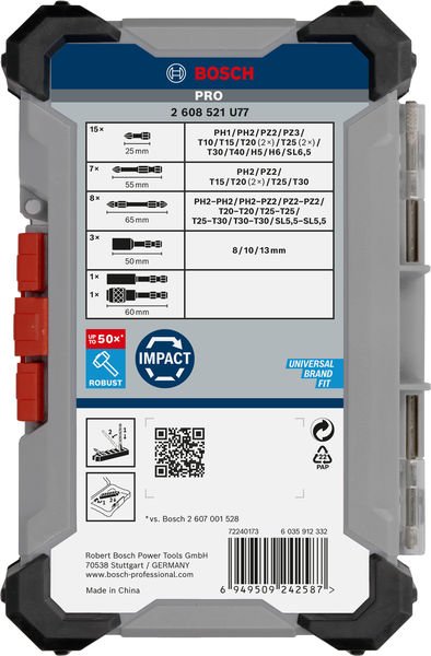 Bosch PRO Impact Schrauberbit-Set, 35-tlg. Produktbild img5 L