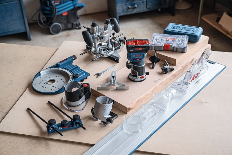Bosch Akku-Kantenfräse GKF 18V-8 Produktbild img14 L