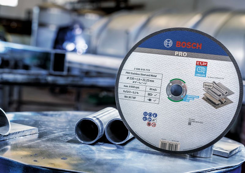 Bosch PRO Stainless Steel and Metal Trennscheibe, 230 x 1,9 x 22,23 mm Produktbild img7 L