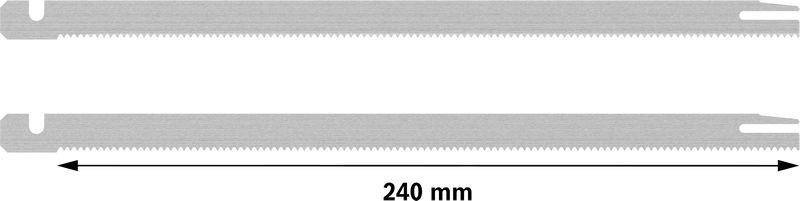 Bosch PRO Foam Sägeblatt, 200 mm, 2-tlg.. Für Moosgummischneiden Produktbild img3 L