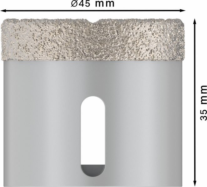 Bosch PRO Core Cutter dry X-Lock, 45&nbsp;x&nbsp;35&nbsp;mm Produktbild img1 L