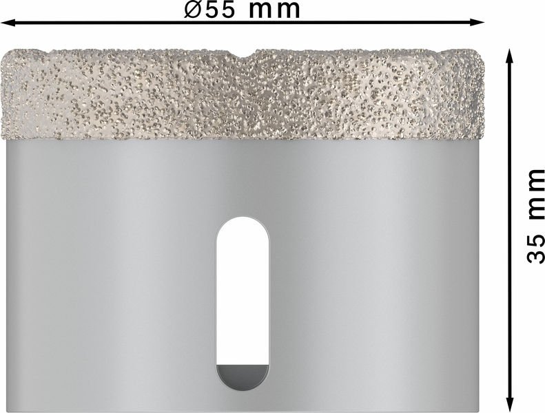Bosch PRO Core Cutter dry X-Lock, 55&nbsp;x&nbsp;35&nbsp;mm Produktbild img1 L