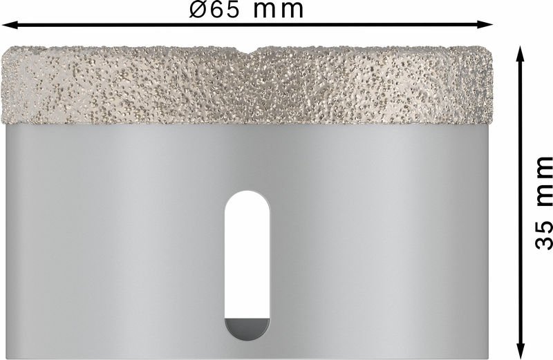 Bosch PRO Core Cutter dry X-Lock, 65&nbsp;x&nbsp;35&nbsp;mm Produktbild img1 L
