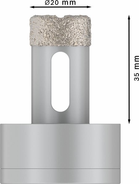 Bosch X-LOCK Diamanttrockenbohrer Best for Ceramic Dry Speed 14 x 30 Produktbild img1 L