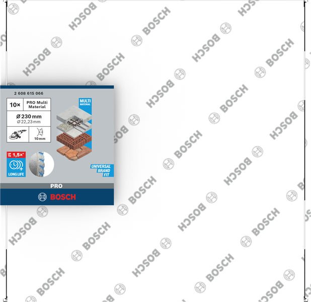 Bosch Diamanttrennscheibe Standard for Universal 115mm (10er-Pack) Produktbild img4 L