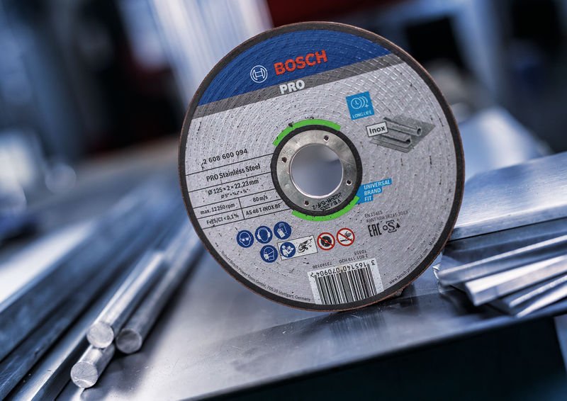 Bosch PRO Stainless Steel Trennscheibe, 115 x 2 x 22,23 mm Produktbild img8 L