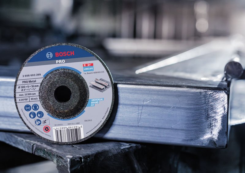 Bosch PRO Metal Schleifscheibe, 100 x 6 x 16&nbsp;mm Produktbild img15 L