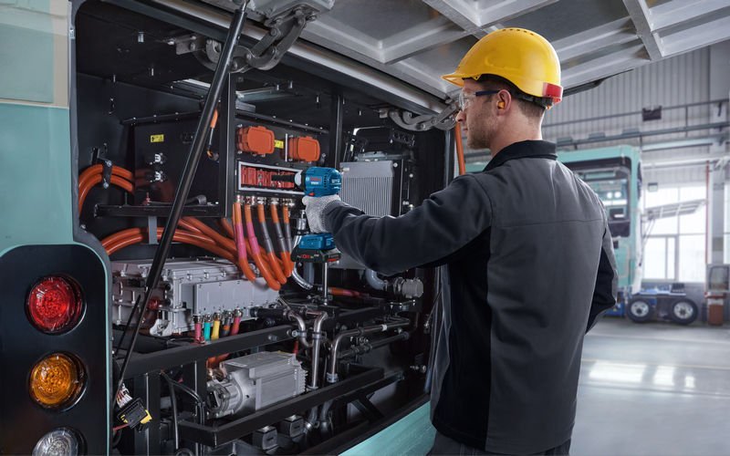 Bosch Industrie-Akkuschlagchrauber IDS 18V-200 T solo, Karton Produktbild img6 L