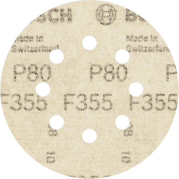 PRO F355 Schleifblatt, 125 mm, G80 Produktbild img4 L