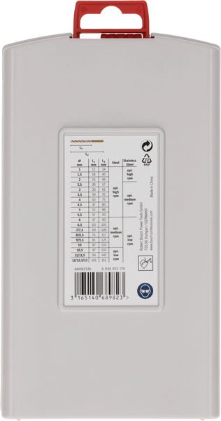 Bosch PRO Stainless Steel HSS-Co Spiralbohrer-Set, 25-tlg. Produktbild img2 L