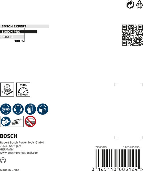 Bosch PRO&nbsp;Metal heavy Topfbürste, 90 x 0,5&nbsp;mm, Gewinde Produktbild img4 L