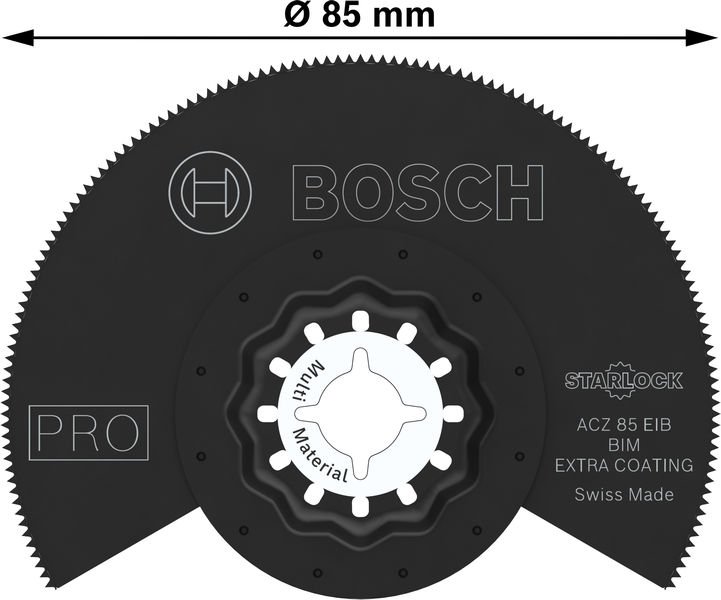 Bosch PRO ACZ 85 EIB Blatt für Multifunktionswerkzeuge, 85&nbsp;mm Produktbild img4 L