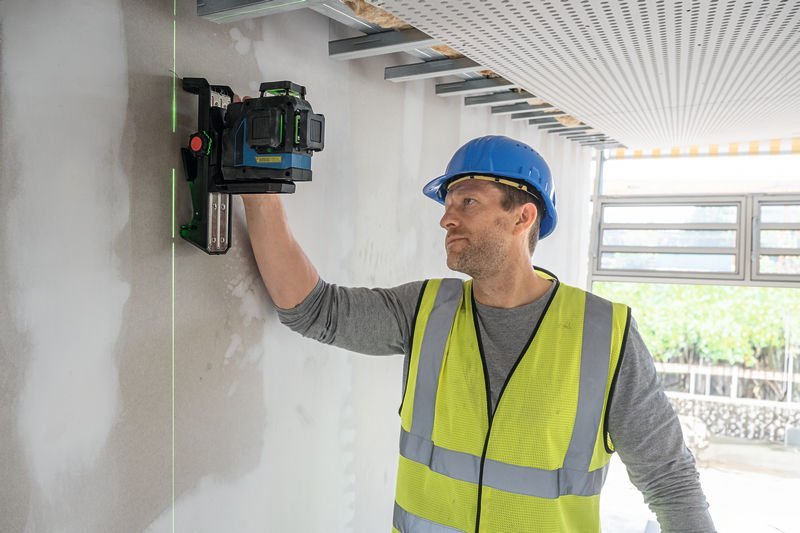 Bosch Linienlaser GLL 12V-100-33 CG, 1 x Akku GBA 12V 2.0Ah, L-BOXX 13 Produktbild img9 L