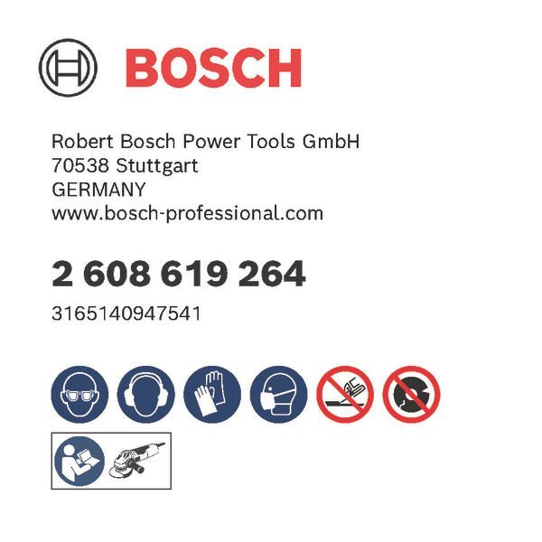 Bosch PRO Stainless Steel and Metal X-Lock Trennscheibe, 125&nbsp;x&nbsp;1&nbsp;x&nbsp;22.23&nbsp;mm, gerade Produktbild img15 L