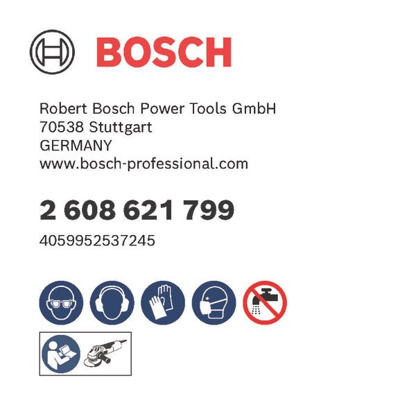 Bosch EXPERT R781 Prisma Ceramic Fiberscheibe, 180 mm Produktbild img21 L