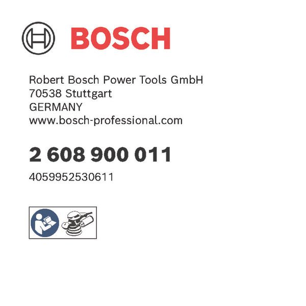 EXPERT Multihole Stützteller für Bosch, 150&nbsp;mm, hart. Für Exzenterschleifer Produktbild img18 L