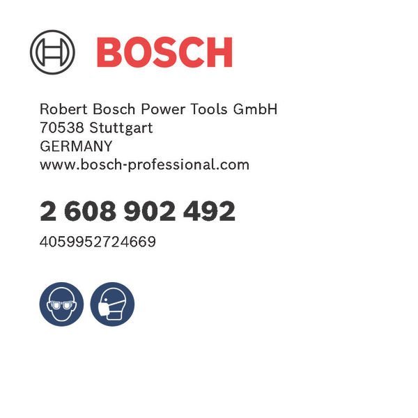 Bosch EXPERT S473 Standard Pad, 98 x 120 x 13 mm, medium/fein/superfein, 20 Stk. Produktbild img8 L